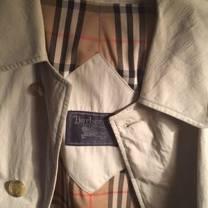 Burberry rain coat